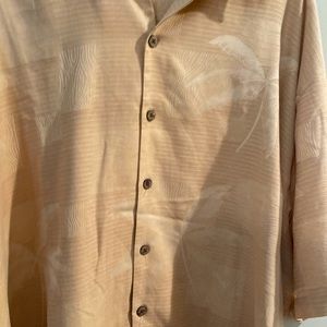 Tommy Bahama Mens 100% Silk Shirt XXL